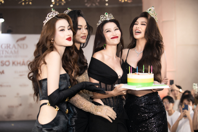 Á hậu Quỳnh Châu được người thương tổ chức sinh nhật ngay trong sơ khảo Miss Grand Vietnam 2023