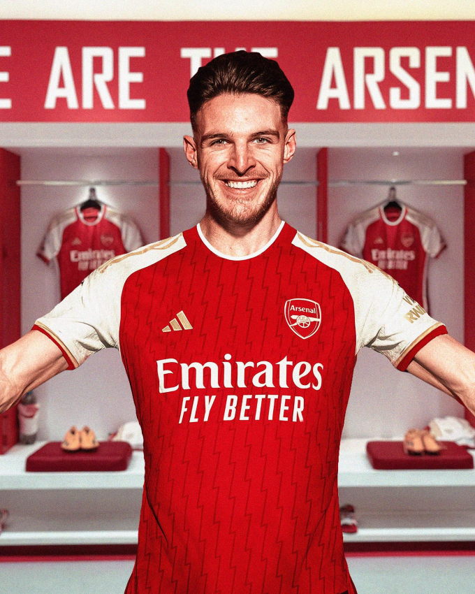 HERE WE GO: Declan Rice chính thức cập bến Arsenal