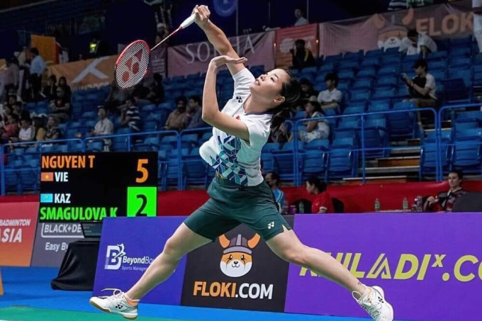 Tay vợt nữ số 1 Việt Nam đánh bại chủ nhà Mỹ tiến vào tứ kết giải mở rộng 2023