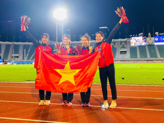 Nguyễn Thị Huyền và đồng đội nhận gần nửa tỷ sau khi giành tấm HCV châu Á Nguyễn Thị Huyền và đồng đội nhận gần nửa tỷ sau khi giành tấm HCV châu Á