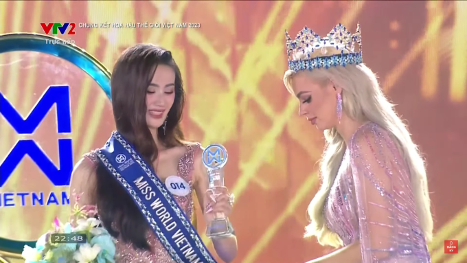 Huỳnh Trần Ý Nhi - người đẹp Bình Định chính thức đăng quang Miss World Vietnam 2023