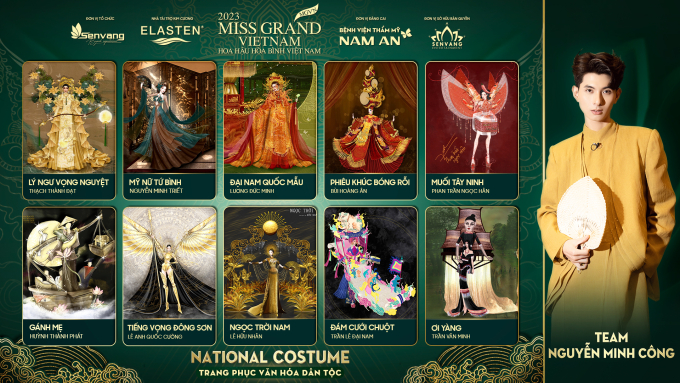 Cuộc thi tìm Trang phục dân tộc Miss Grand Vietnam 2023: Mentor giành thí sinh quyết liệt, lộ diện Top 60 thiết kế