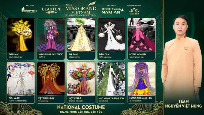 Cuộc thi tìm Trang phục dân tộc Miss Grand Vietnam 2023: Mentor giành thí sinh quyết liệt, lộ diện Top 60 thiết kế