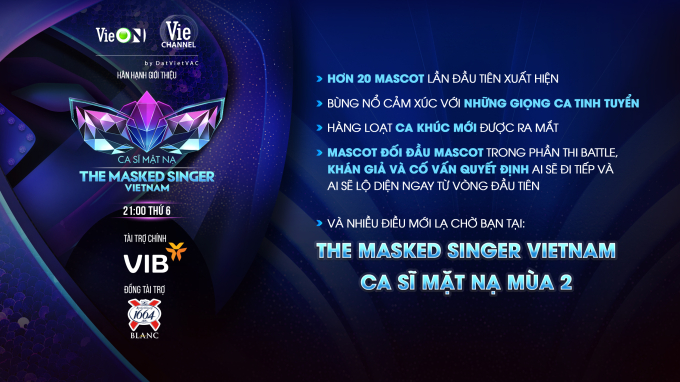 The Masked Singer Vietnam mùa 2: Có màn đối đầu giữa 2 mascot, cởi mặt nạ lộ diện ngay vòng đầu tiên