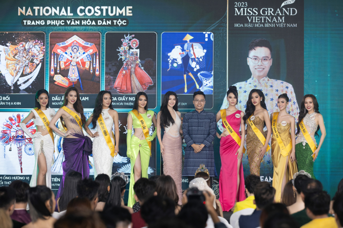 Thí sinh Miss Grand Vietnam 2023 khoe vẻ lộng lẫy khi nhận sash: Cuộc chiến nhan sắc khai màn