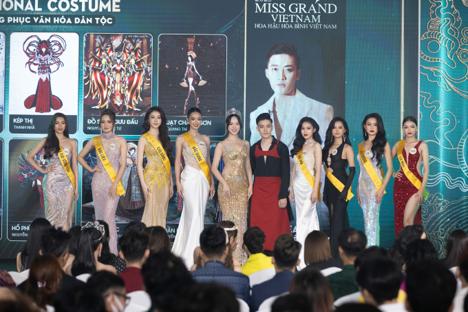 Thí sinh Miss Grand Vietnam 2023 khoe vẻ lộng lẫy khi nhận sash: Cuộc chiến nhan sắc khai màn