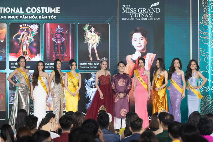 Thí sinh Miss Grand Vietnam 2023 khoe vẻ lộng lẫy khi nhận sash: Cuộc chiến nhan sắc khai màn