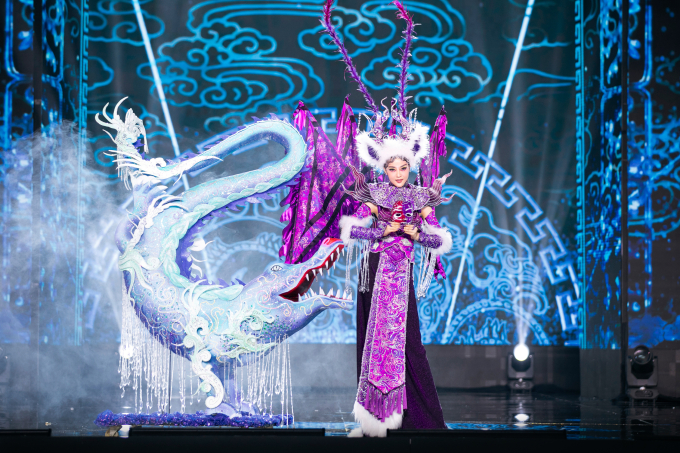 Đêm National Costume - Miss Grand Vietnam: Lê Hoàng Phương - Thùy Vi gây bão khi cùng hóa nàng Tấm