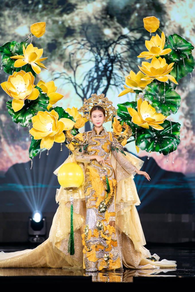 Đêm National Costume - Miss Grand Vietnam: Lê Hoàng Phương - Thùy Vi gây bão khi cùng hóa nàng Tấm