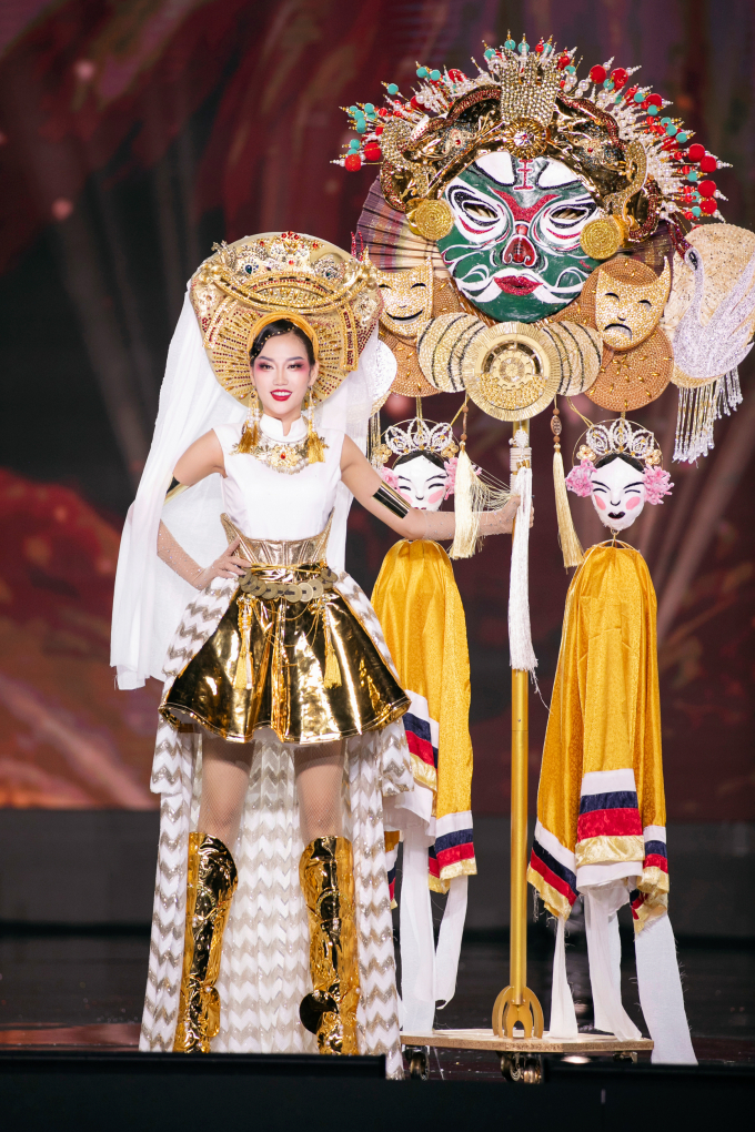 Đêm National Costume - Miss Grand Vietnam: Lê Hoàng Phương - Thùy Vi gây bão khi cùng hóa nàng Tấm