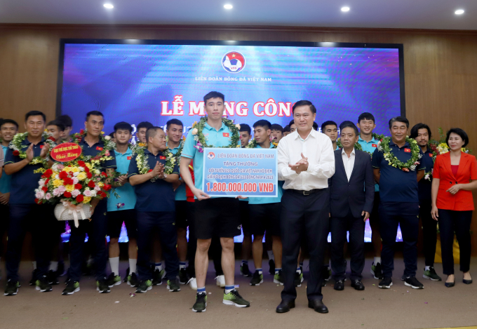U23 Việt Nam nhận tiền thưởng cực khủng sau chức vô địch Đông Nam Á