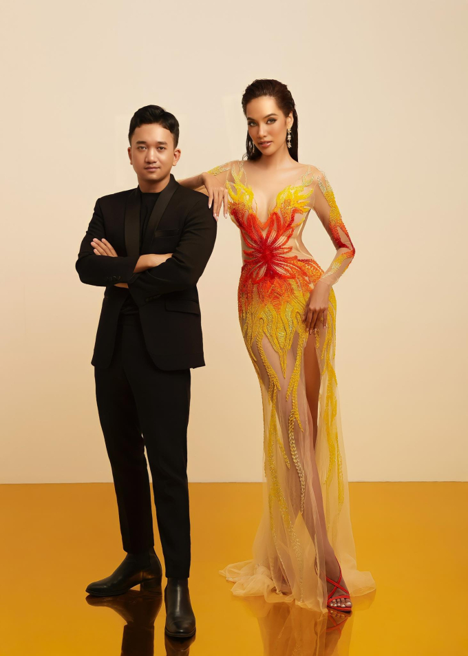Váy dạ hội của hoa hậu Hoàng Phương: 10 điểm tuyệt đối lại mang niềm tự hào về quê hương Khánh Hòa