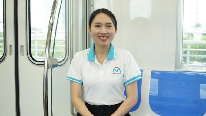 Nữ lái tàu metro duy nhất của TP HCM: Tôi rất tự tin và luôn sẵn sàng