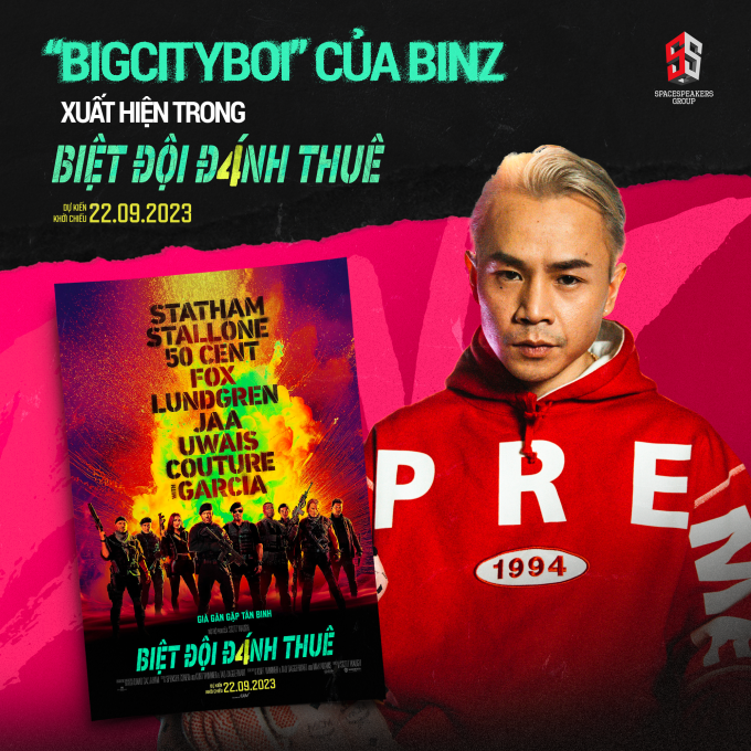 Bigcityboi của Binz xuất hiện trong bom tấn Hollywood, thêm một bước tiến cho Rap Việt vươn tầm quốc tế