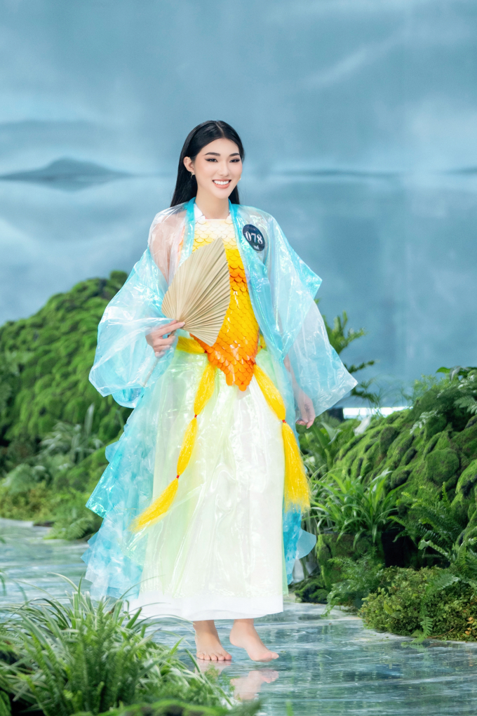 Độc đáo thời trang tái chế của các thí sinh Miss Earth Vietnam 2023: Ấn tượng và đầy ý nghĩa!