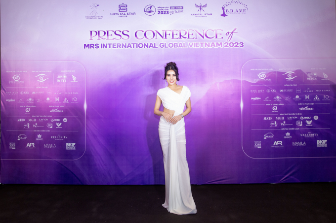 Hoa hậu Trâm Anh rạng rỡ, Khánh Ngân tái xuất với vai trò giám khảo Mrs International Global Vietnam 2023