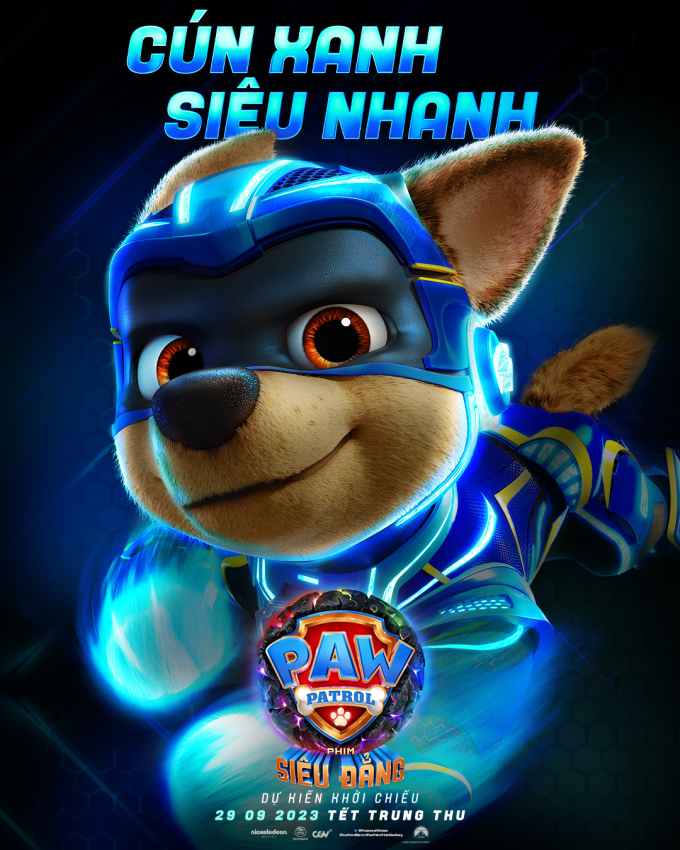 Paw Patrol: Phim siêu đẳng hé lộ dàn cún cưng siêu ngầu, đổ bộ rạp chiếu dịp Tết Trung thu