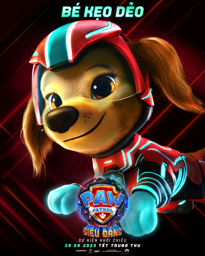 Paw Patrol: Phim siêu đẳng hé lộ dàn cún cưng siêu ngầu, đổ bộ rạp chiếu dịp Tết Trung thu