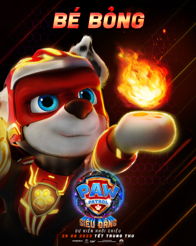 Paw Patrol: Phim siêu đẳng hé lộ dàn cún cưng siêu ngầu, đổ bộ rạp chiếu dịp Tết Trung thu