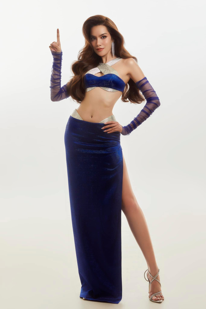 Lê Hoàng Phương chiếm trọn spotlight với layout nữ hoàng tiệc đêm, xứng danh Miss Fashion Hoa hậu Hòa bình
