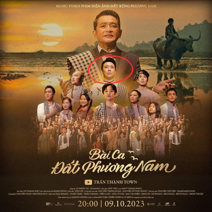 “Đất rừng phương Nam” tung poster nhạc phim: Khán giả bất mãn vì Trấn Thành được ưu ái như nam chính