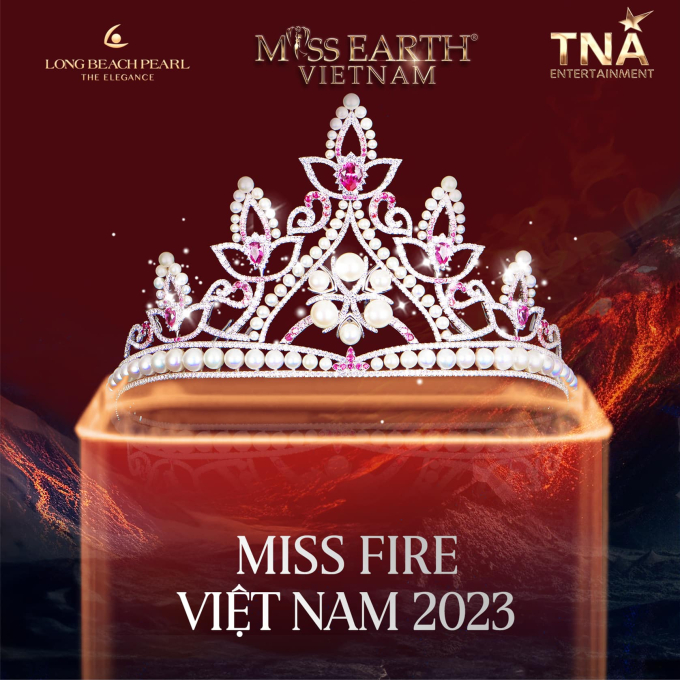 Cận cảnh bộ vương miện Miss Earth Vietnam 2023: Đẹp tinh xảo, mang ý nghĩa bảo vệ môi trường