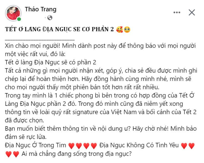 Đứng đầu bảng xếp hạng Netflix và K+ 2 tuần liên tiếp, “Tết ở làng Địa Ngục” xác nhận sẽ có phần 2