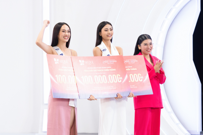 Chiến thắng tập 5 Miss Cosmo Vietnam, Vũ Thúy Quỳnh được nhận ba số điểm trên nền tảng bình chọn Eventista