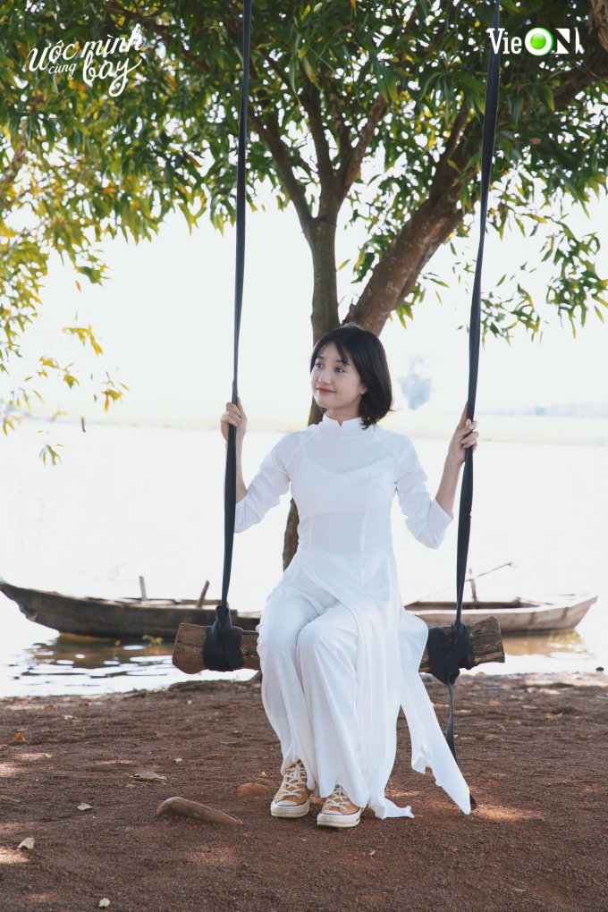 Á hậu Thùy Dung nhận vai phản diện, mặc váy cưới 3 lần trong 7 tháng khi đóng “Ước mình cùng bay”