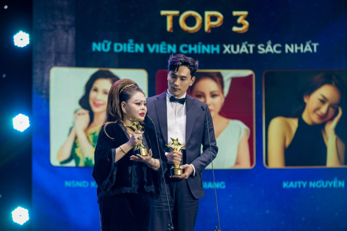 Ngôi Sao Xanh 2023: Lê Giang - Thuận Nguyễn chinh phục chiếc cúp vàng với giải Diễn viên chính xuất sắc nhất
