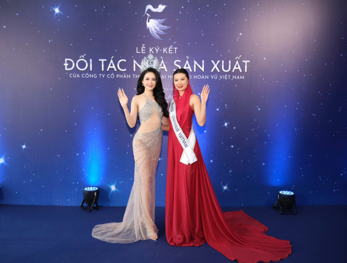 Hương Giang - Dược sĩ Tiến bắt tay Miss Universe Vietnam, Bùi Quỳnh Hoa trở lại với nhan sắc thăng hạng