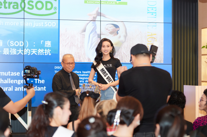 Trần Huyền Trang tích cực quảng bá văn hóa, du lịch khi dự thi Mrs International Global 2024