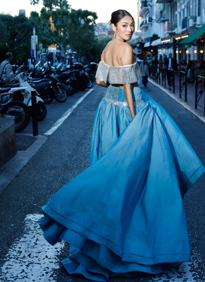 Á hậu Thảo Nhi Lê diện váy lọ lem, tự tin thả dáng trước “hung thần” Getty Images tạ thảm đỏ Cannes 2024