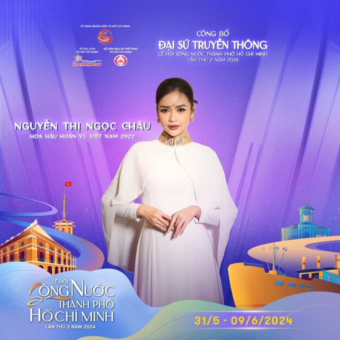 Ngọc Châu - Kim Duyên trở thành đại sứ truyền thông Lễ hội Sông Nước TP.HCM lần thứ 2