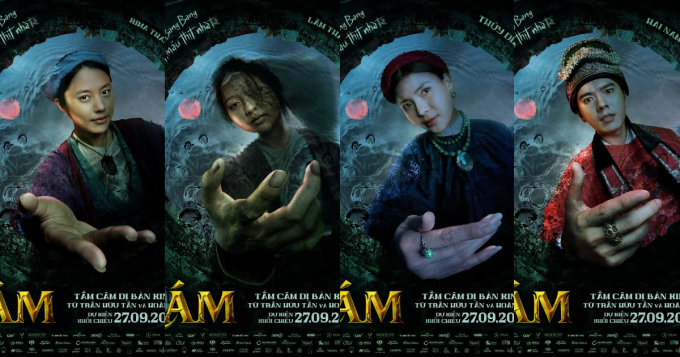Phim điện ảnh Cám tung 10 poster nhân vật, khán giả hào hứng đoán vai phản diện