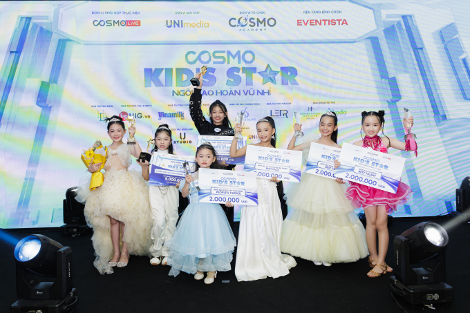 Linh Nhi, Bảo Ngọc xuất sắc giành giải quán quân Cosmo Kids Star - Ngôi sao Hoàn vũ nhí mùa đầu tiên