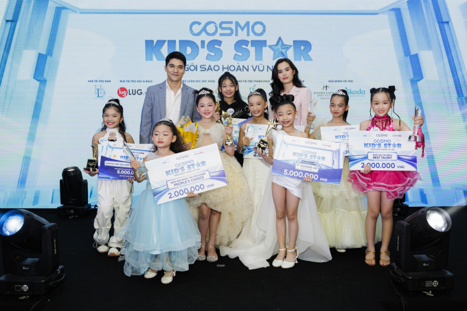 Linh Nhi, Bảo Ngọc xuất sắc giành giải quán quân Cosmo Kids Star - Ngôi sao Hoàn vũ nhí mùa đầu tiên