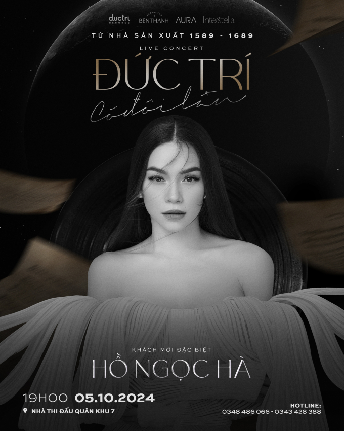 Hồ Ngọc Hà, Hồ Quỳnh Hương hội ngộ trong concert của nhạc sĩ Đức Trí