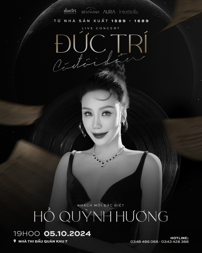 Hồ Ngọc Hà, Hồ Quỳnh Hương hội ngộ trong concert của nhạc sĩ Đức Trí