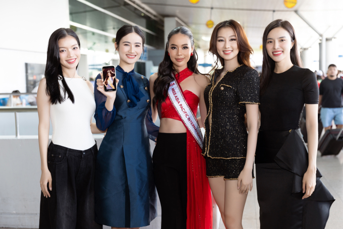 Á hậu Ánh Vương lên đường sang Philippines chinh phục vương miện Miss Asia Pacific International 2024