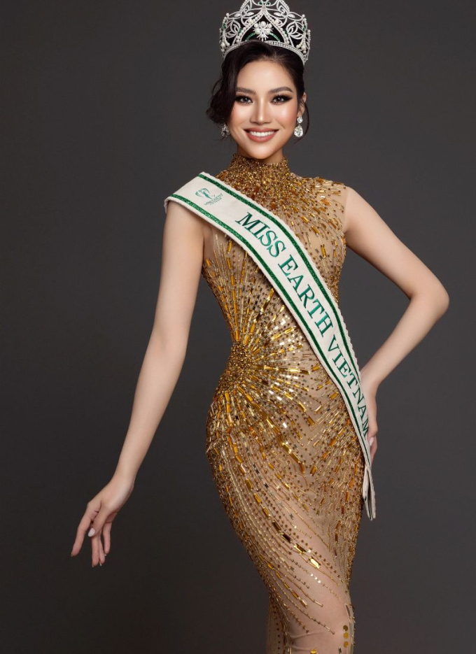 Top 10 Miss Earth Vietnam 2023 - Cao Ngọc Bích đại diện Việt Nam dự thi Hoa hậu Trái đất 2024