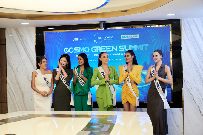 Miss Cosmo 2024: Giải thưởng phụ Cosmo Green Summit - Impactful Beauty hướng đến sống xanh, sống bền vững