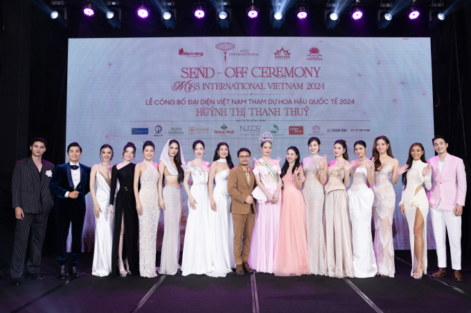 Thanh Thủy nhận sash đại diện Việt Nam thi Miss International 2024, Phương Nhi có lời nhắn đặc biệt