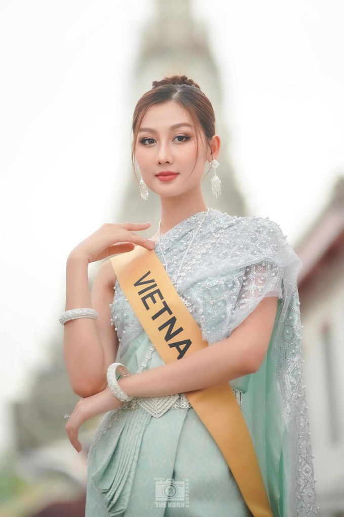 Hoa hậu Quế Anh đến Thái Lan thi Miss Grand 2024: Phong cách ngọt ngào, luôn đầy năng lượng