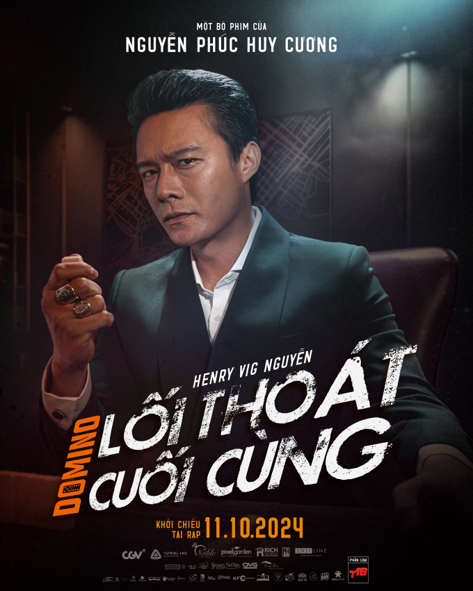 Lộ diện tứ trụ hành động mới của điện ảnh Việt, ai mới là trùm cuối của Domino: Lối thoát cuối cùng?