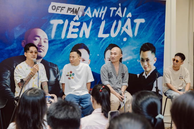 Thu Trang cười ngất, Binz - Tuấn Hưng - Rhymastic - Tiến Đạt “quậy tung Fan Meeting của Tiến Luật