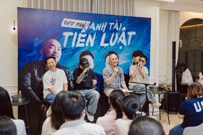 Thu Trang cười ngất, Binz - Tuấn Hưng - Rhymastic - Tiến Đạt “quậy tung Fan Meeting của Tiến Luật