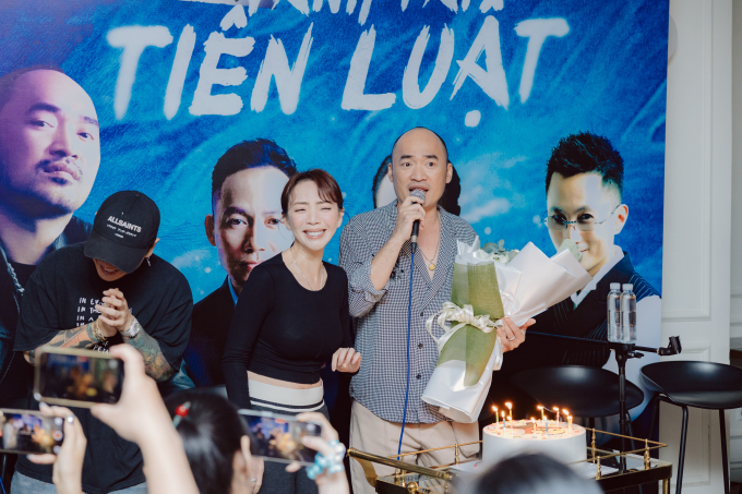 Thu Trang cười ngất, Binz - Tuấn Hưng - Rhymastic - Tiến Đạt “quậy tung Fan Meeting của Tiến Luật