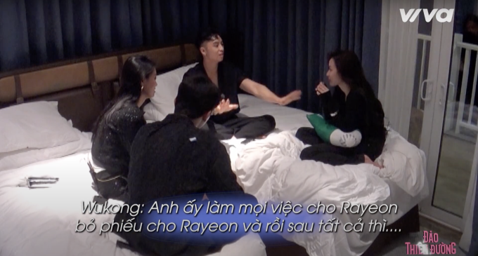 Đảo thiên đường tập 14: Rayeon bật khóc nức nở vì Michael Trương, Yuna Vũ vướng vào bùng binh tình yêu