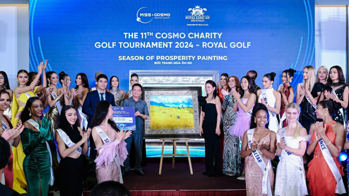 Royal Long An Golf & Villas góp phần tạo nên sự thành công của Miss Cosmo 2024